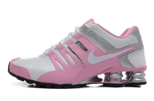 Womens Nike Shox Current White Pink Grey 36-40 Low Cost